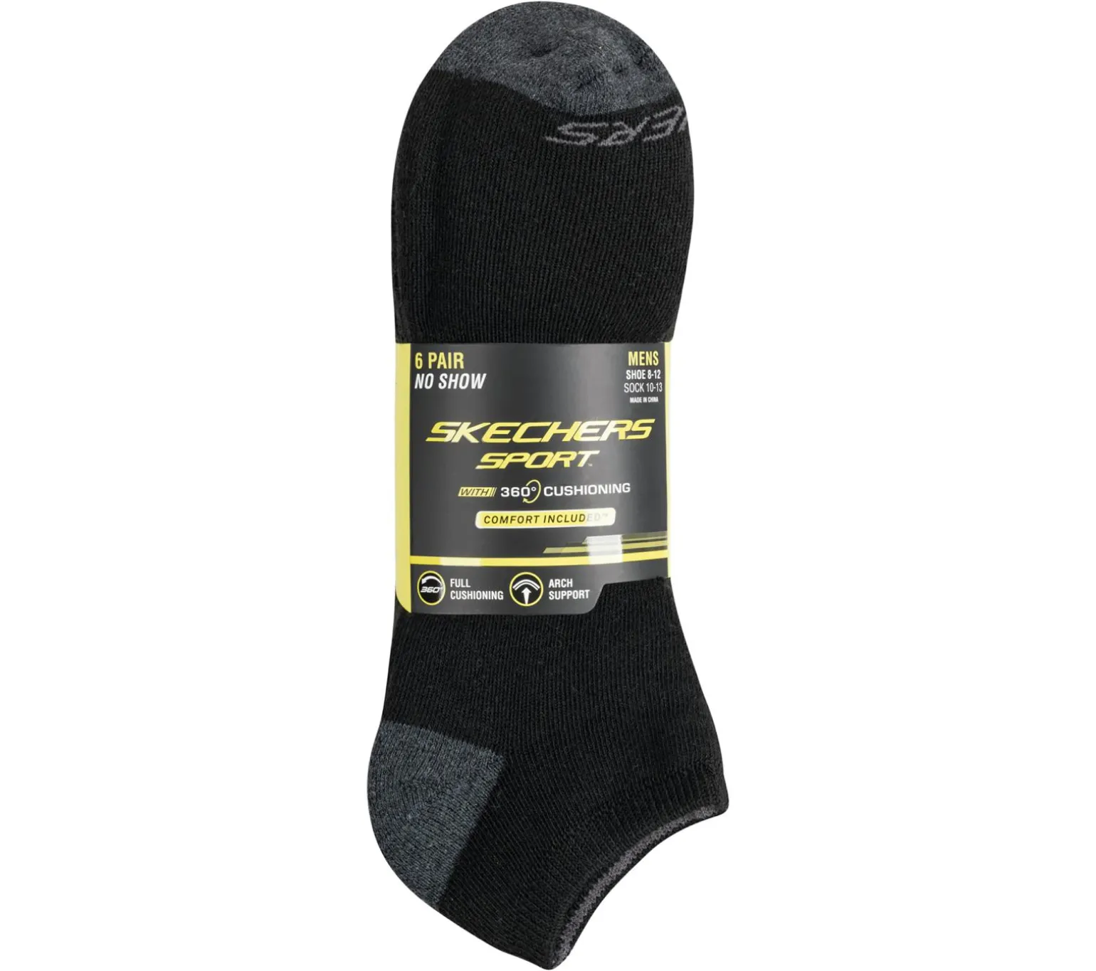 6 Pack Walking Low Cut Socks