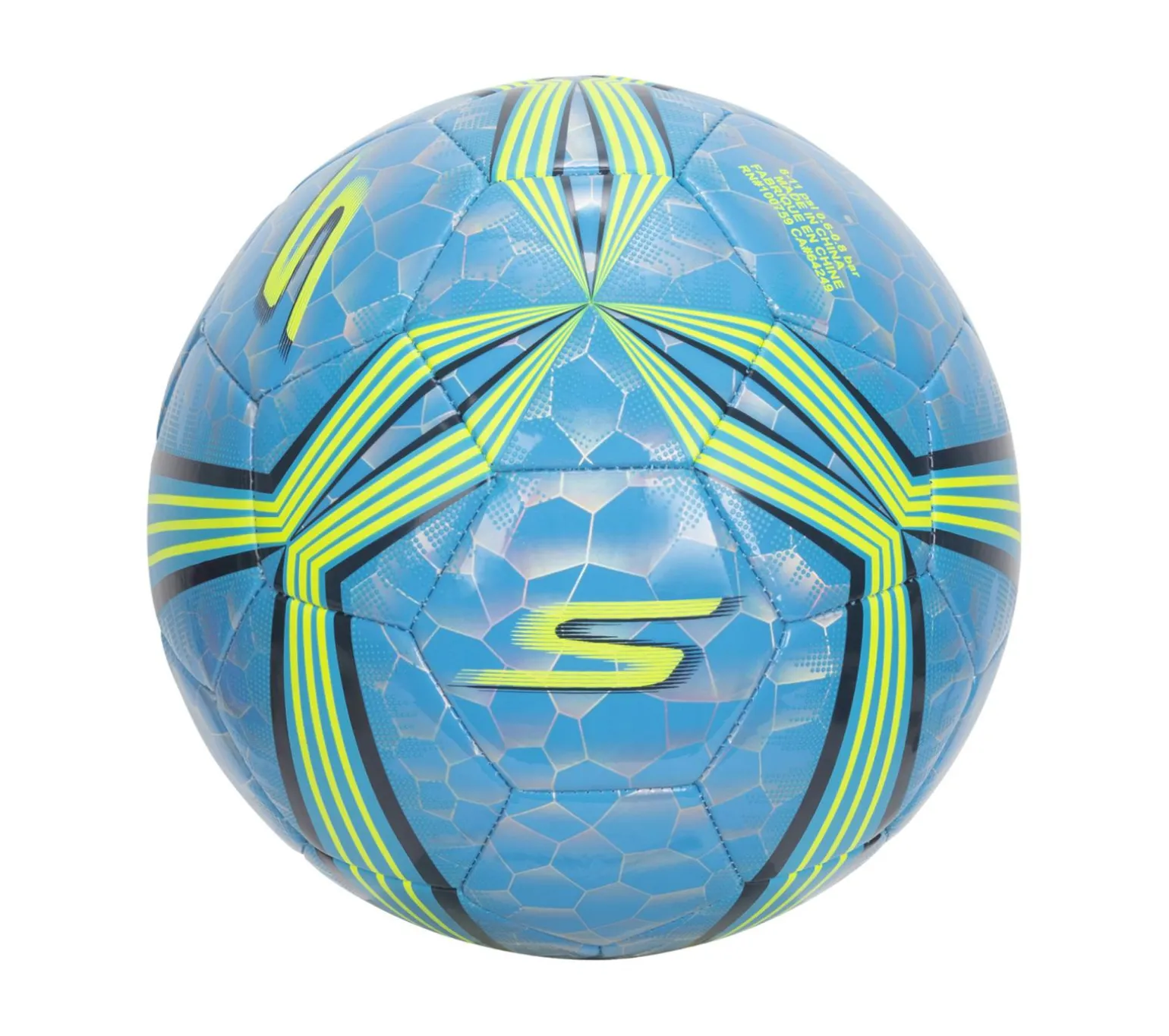 Hex Multi Mini Stripe Size 5 Soccer Ball