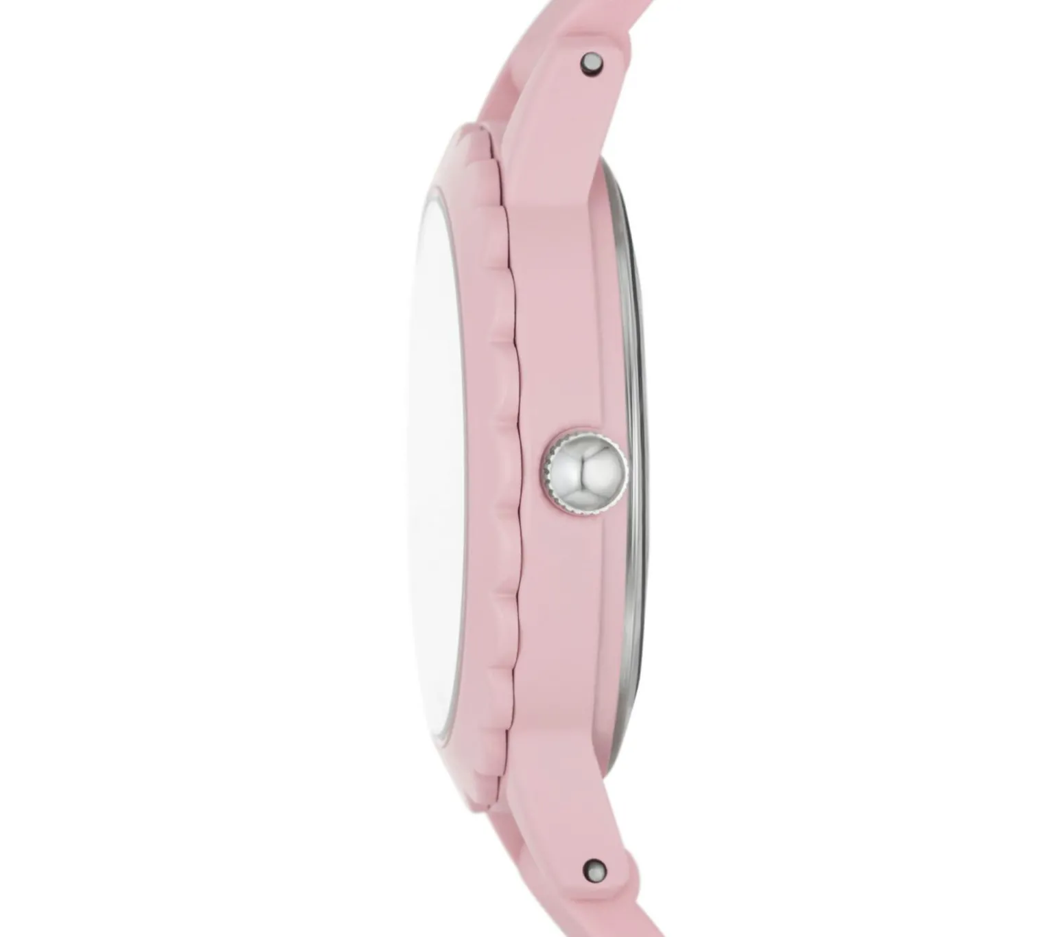 Skechers Scalloped Bezel Pink Watch