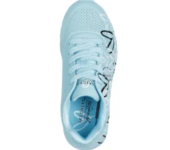 Skechers X JGoldcrown: Uno Lite - Metallic Love